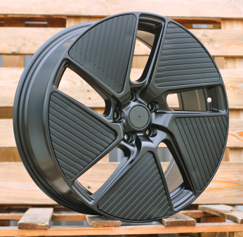 Alu kola Racing Line 3S1259, 19x7.5 5x108 ET45, černá matná (zátěžová)