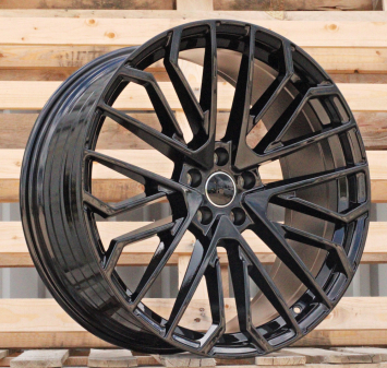 Alu kola Racing Line 3S1261, 20x9 5x112 ET30, černá lesklá (zátěžová)