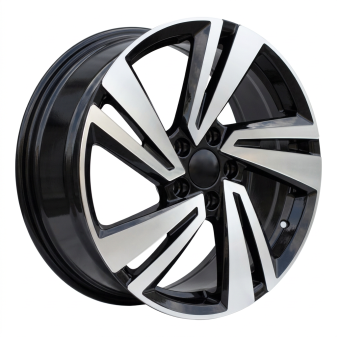 Alu kola Racing Line 3S1282, 18x7 5x100 ET39, černá + leštění