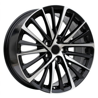 Alu kola Racing Line 3S1366, 18x8 5x114.3 ET42, černá + leštění