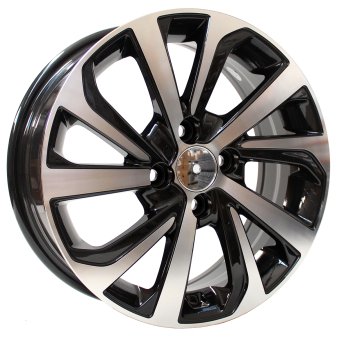 Alu kola Racing Line A423, 14x6 4x100 ET45, černá + leštění