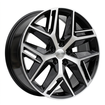 Alu kola Racing Line B1109, 19x8 5x112 ET45, černá + leštění