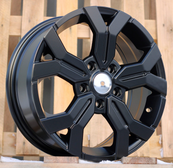 Alu kola Racing Line B1110, 16x6.5 5x114.3 ET50, černá lesklá