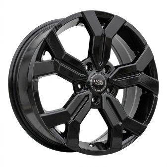 Alu kola Racing Line B1110, 17x6.5 5x114.3 ET50, černá lesklá