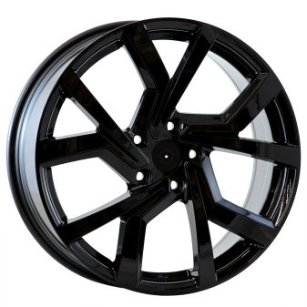 Alu kola Racing Line B1154, 18x7.5 5x112 ET51, černá lesklá