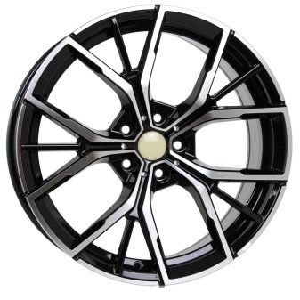 Alu kola Racing Line B1667, 19x9 5x112 ET44, černá + leštění