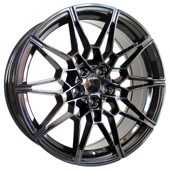 Alu kola Racing Line B1674, 19x8 5x120 ET40, černá lesklá