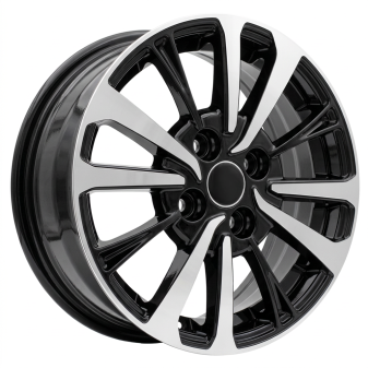 Alu kola Racing Line B1846, 14x5.5 4x100 ET40, černá + leštění