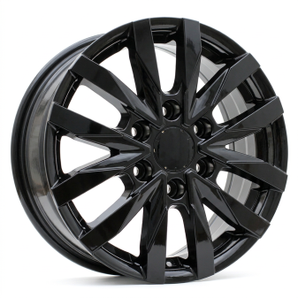 Alu kola Racing Line B3023, 16x6.5 6x125 ET55, černá lesklá (zátěžová)