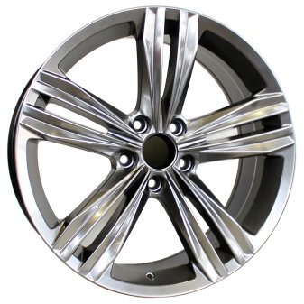 Alu kola Racing Line B5293, 17x7.5 5x112 ET40, titanová metalíza