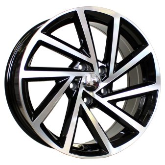 Alu kola Racing Line B5329, 19x8 5x112 ET43, černá + leštění