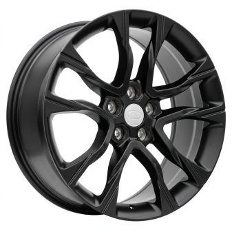 Alu kola Racing Line B5755, 20x8.5 5x120 ET43.5, černá matná (zátěžová)