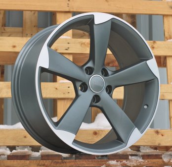 Alu kola Racing Line BK217, 18x8 5x112 ET45, saténová šedá
