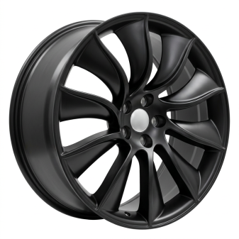 Alu kola Racing Line BY259, 21x9.5 5x114.3 ET50, černá matná (zátěžová)
