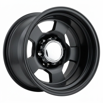 Alu kola Racing Line BY472, 15x10 6x139.7 ET-52, černá matná (zátěžová)