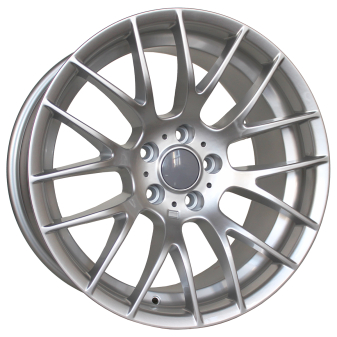 Alu kola Racing Line BY956, 19x9.5 5x120 ET38, stříbrná (zátěžová)