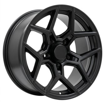 Alu kola Racing Line D1446, 17x9 5x127 ET, černá matná