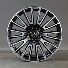 Alu kola Racing Line F1070, 22x10 5x130 ET36, černá + leštění (zátěžová)