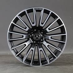 Alu kola Racing Line F1070, 22x10 5x130 ET36, černá + leštění