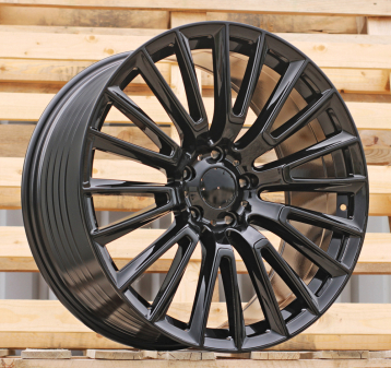 Alu kola Racing Line F1070, 22x10 5x130 ET36, černá lesklá (zátěžová)