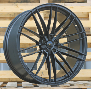 Alu kola Racing Line F1995, 23x10 5x112 ET15, černá matná (zátěžová)