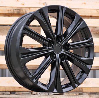Alu kola Racing Line F3048, 19x7.5 5x114.3 ET45, černá matná