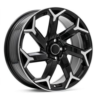 Alu kola Racing Line F3051, 18x8 5x114.3 ET40, černá + leštění