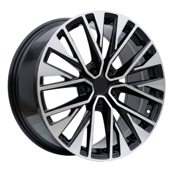 Alu kola Racing Line F733, 19x8.5 5x112 ET40, černá + leštění