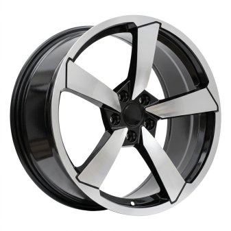 Alu kola Racing Line F9781, 19x8.5 5x112 ET32, černá + leštění