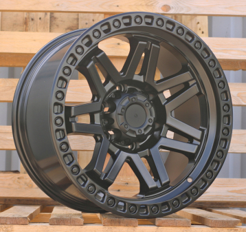 Alu kola Racing Line FBX053, 17x9 6x139.7 ET, černá matná (zátěžová)