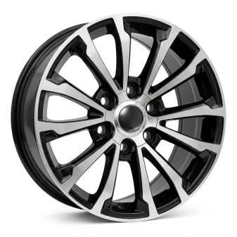 Alu kola Racing Line FBX075, 17x7.5 6x139.7 ET25, černá + leštění
