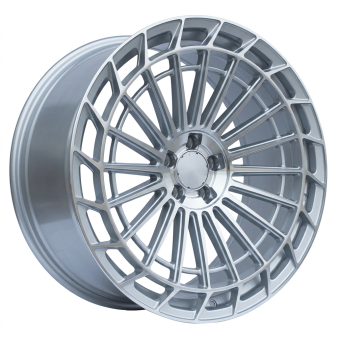 Alu kola Racing Line FBX162, 22x10.5 5x112 ET38, stříbrná + leštění (zátěžová)