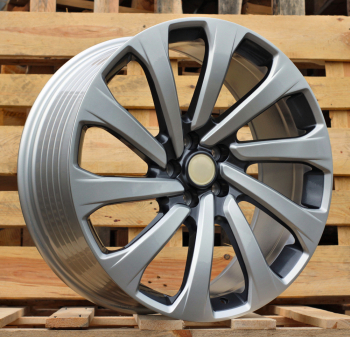 Alu kola Racing Line FBX191, 22x9.5 5x120 ET45, šedivá matná (zátěžová)
