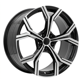 Alu kola Racing Line FBX201, 20x9 5x112 ET35, černá + leštění