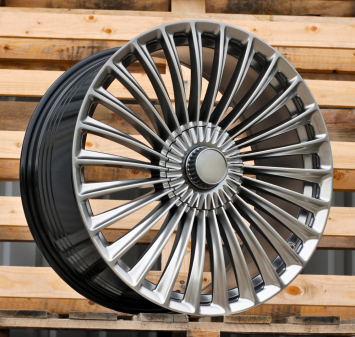 Alu kola Racing Line FBX202, 20x9.5 5x112 ET43.5, titanová metalíza