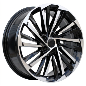 Alu kola Racing Line FBX261, 19x8 5x112 ET44, černá + leštění