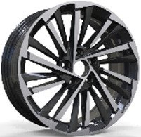 Alu kola Racing Line FBX261, 18x7.5 5x112 ET40, černá + leštění