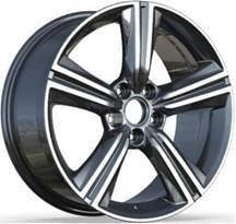 Alu kola Racing Line FBX361, 18x8 5x114.3 ET50, šedivá + leštění