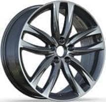 Alu kola Racing Line FBX368, 19x7.5 5x114.3 ET45, šedivá