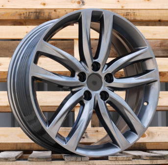 Alu kola Racing Line FBX368, 19x7.5 5x114.3 ET45, šedivá