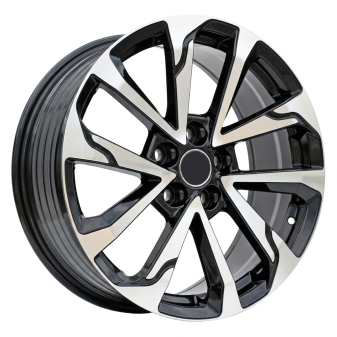 Alu kola Racing Line FBX416, 18x7.5 5x114.3 ET40, černá + leštění