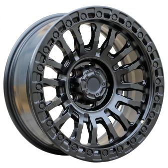 Alu kola Racing Line FBX462, 17x8.5 5x127 ET-6, černá matná (zátěžová)