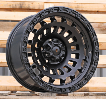 Alu kola Racing Line H1025, 17x9 5x127 ET-12, černá matná