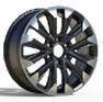 Alu kola Racing Line H3123F, 20x7.5 6x139.7 ET60, černá matná
