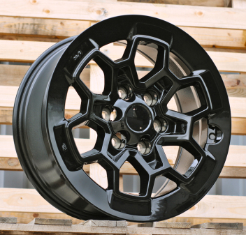 Alu kola Racing Line H3210F, 17x8 6x139.7 ET25, černá lesklá (zátěžová)