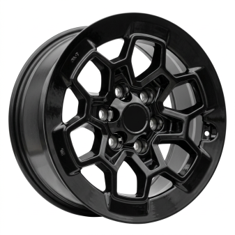Alu kola Racing Line H3210F, 17x8 6x139.7 ET25, černá lesklá (zátěžová)