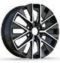 Alu kola Racing Line H3219F, 20x8 6x139.7 ET55, černá + leštění (zátěžová)