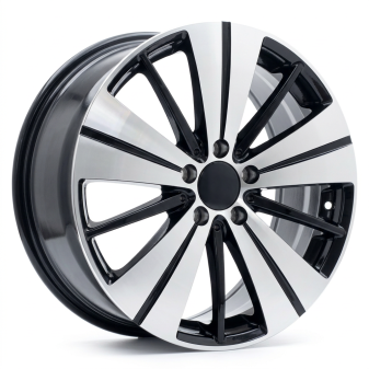 Alu kola Racing Line H3298F, 18x7.5 5x112 ET52, černá + leštění