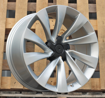 Alu kola Racing Line H3410F, 19x9.5 5x114.3 ET45, stříbrná (zátěžová)