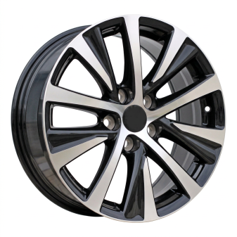 Alu kola Racing Line H3413F, 17x7.5 5x114.3 ET40, černá + leštění